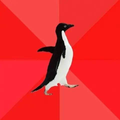 Socially Awesome Penguin